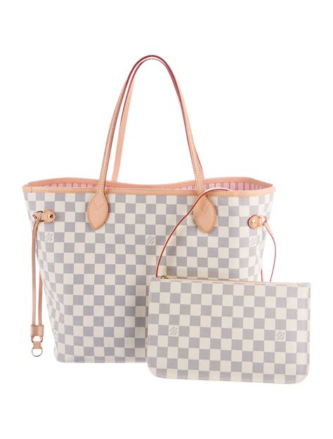 lv damier azur neverfull.